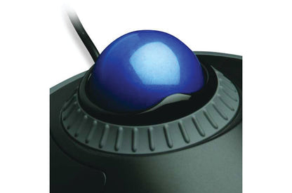 Orbit Trackball Compacto de 2 Botones Alambrico con Aro de Scroll
