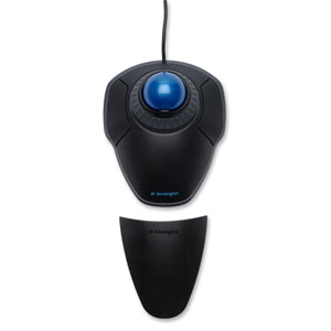 Orbit Trackball Compacto de 2 Botones Alambrico con Aro de Scroll