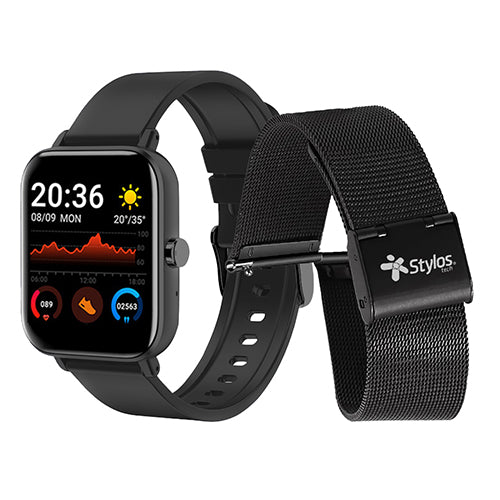 Smart Watch Xzeal STASWM3CB | Monitor de Ritmo Cardiaco, Podómetro