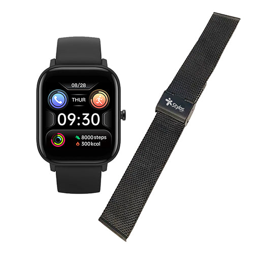 Smart Watch Xzeal STASWM3CB | Monitor de Ritmo Cardiaco, Podómetro