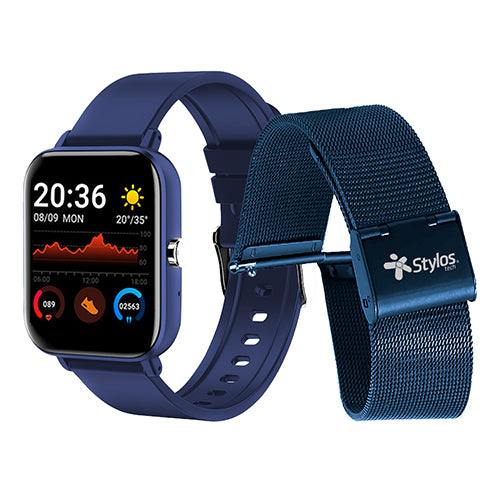 Reloj Inteligente Xzeal STASWM3CA | Pantalla Táctil, Color Azul