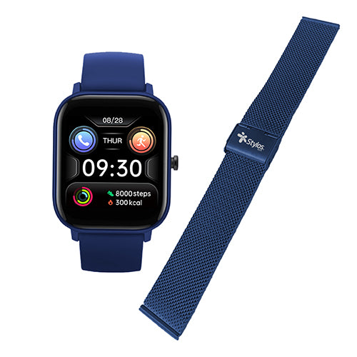 Reloj Inteligente Xzeal STASWM3CA | Pantalla Táctil, Color Azul