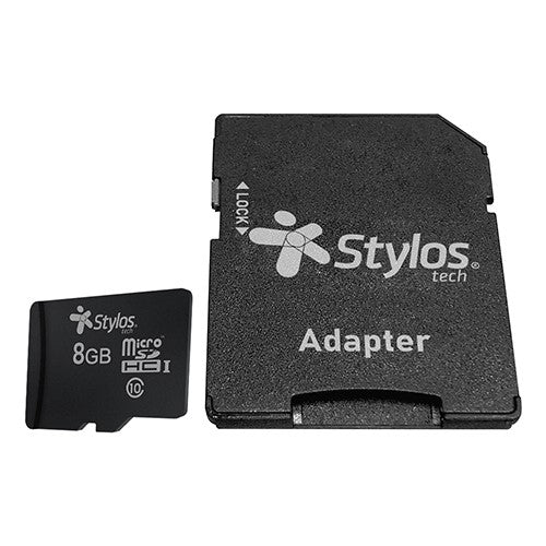 Tarjeta Micro SD Xzeal STMSD81B | 8GB, Clase 10 con Adaptador Negro