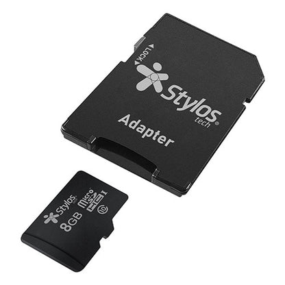 Tarjeta Micro SD Xzeal STMSD81B | 8GB, Clase 10 con Adaptador Negro