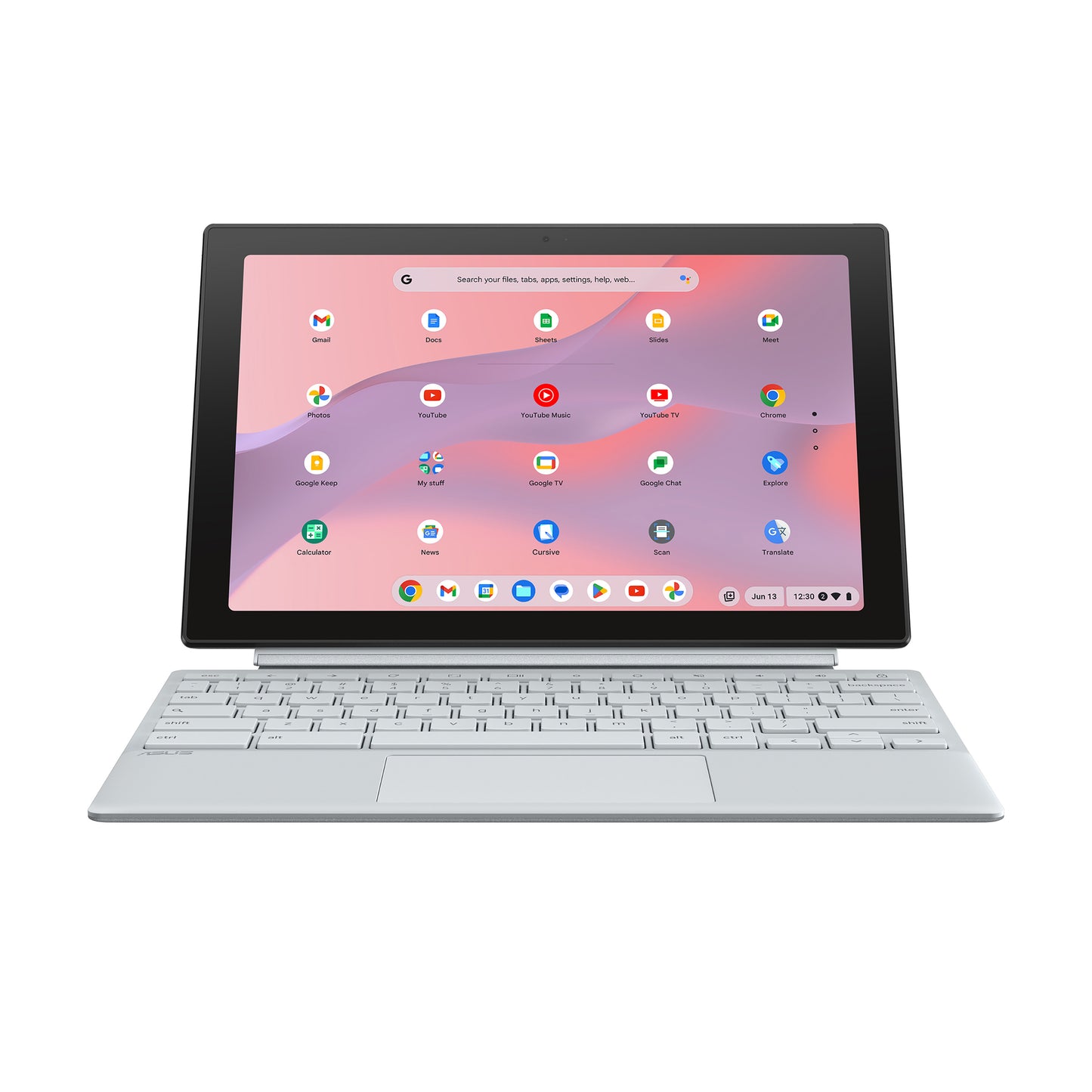 Laptop Asus Chromebook Advanced Cm3001dm2 Mediatek, 10.5" Pulgadas, Mediatek Mt8186g, Chrome, WI-FI 6e + Bluetooth 5.3, 8GB Ram, 128GB Emmc, Teclado Español
