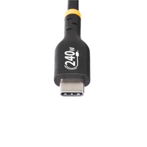 Cable USB-C StarTech.com USB2EPR2M | 2m, 240W Power Delivery