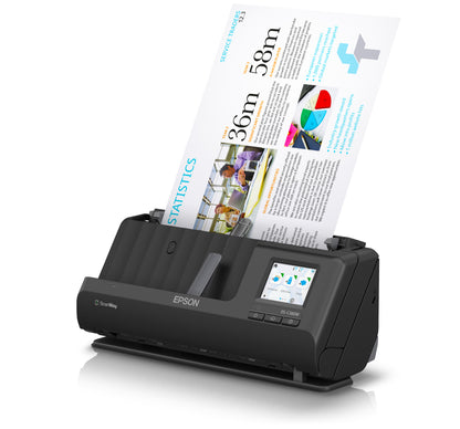 Escáner Epson Workforce ES-C380W | 600 DPI, 30 PPM Portátil