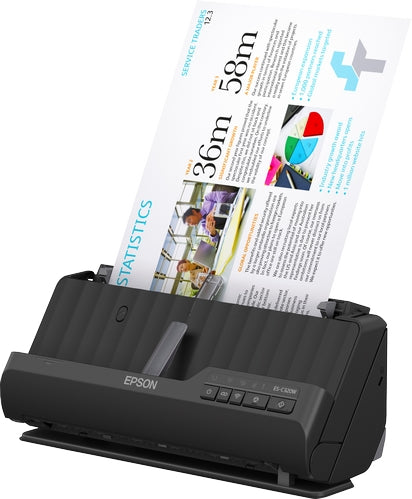 Escáner Epson Workforce ES-C320W | 600 DPI, 30 PPM Portátil