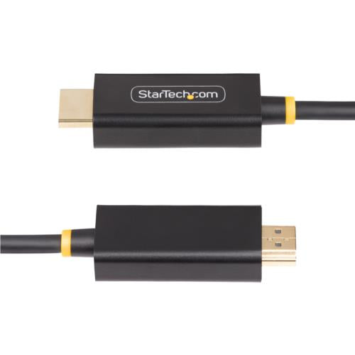 Startech.com Cable Adaptador Displayport a HDMI de 3m - 4k 60hz con Hdr - Cable Dp a HDMI 2.0b - Convertidor Activo de Video - Cable For Dispositivo de Audio/vídeo, Monitor, Computador, Tarjeta