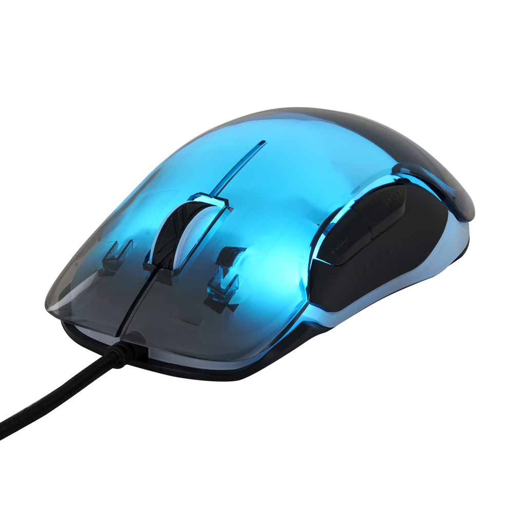 Vorago MO-505 Ratón de Juego - USB - Óptico - Negro - Cable - 12800 Dpi