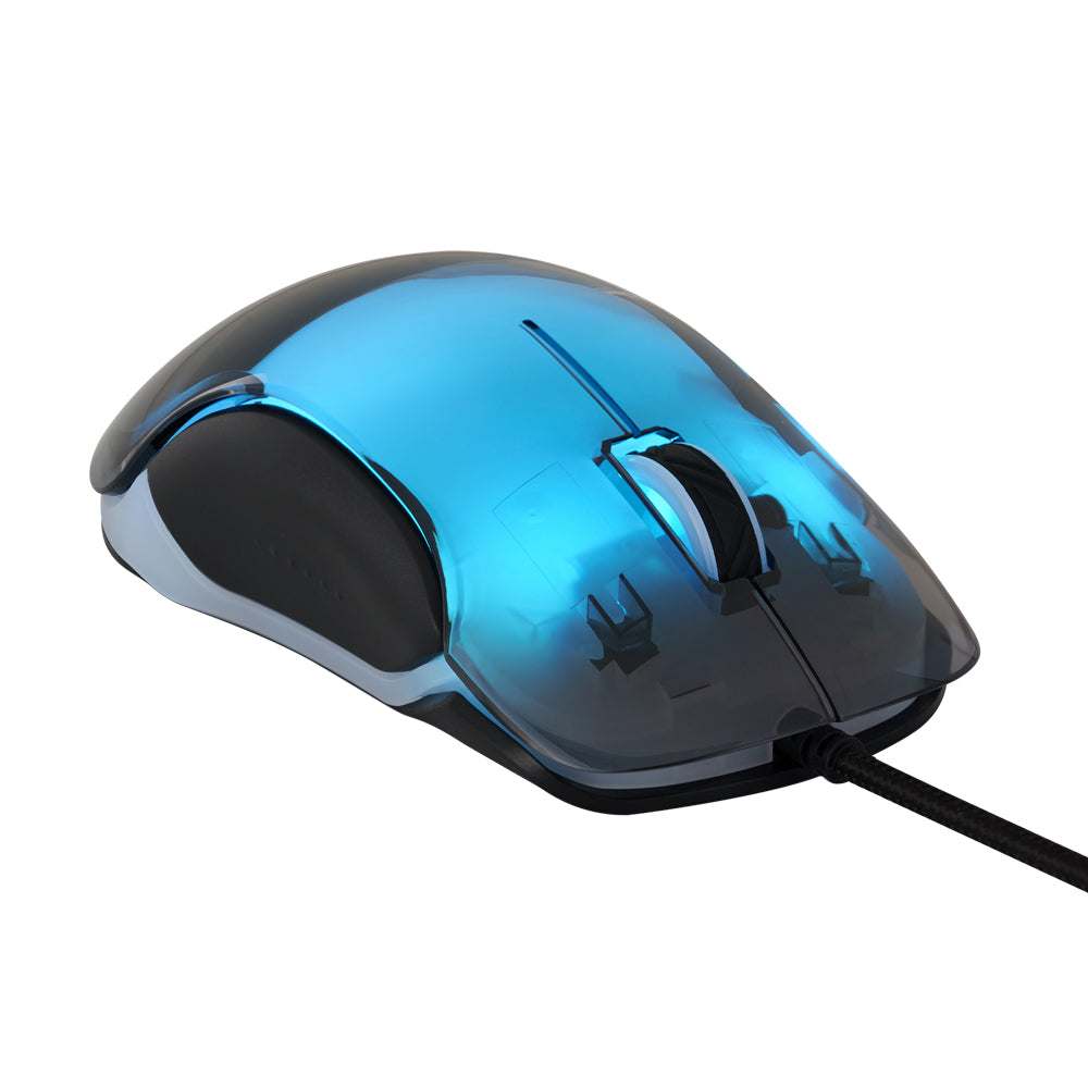 Vorago MO-505 Ratón de Juego - USB - Óptico - Negro - Cable - 12800 Dpi