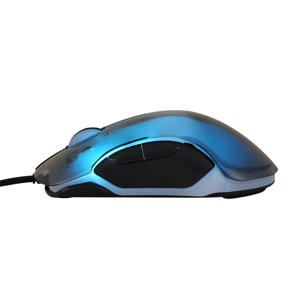 Vorago MO-505 Ratón de Juego - USB - Óptico - Negro - Cable - 12800 Dpi