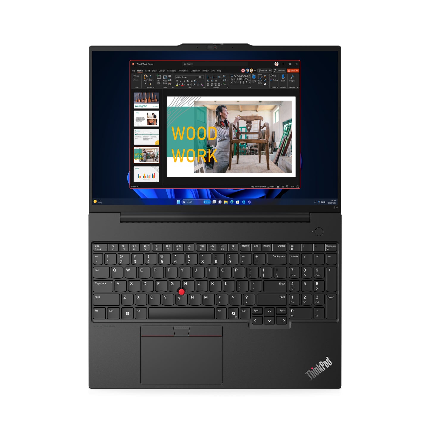 Laptop Lenovo ThinkPad E16 Gen 2 | AMD Ryzen 5 7535U, 32GB RAM, 512GB SSD