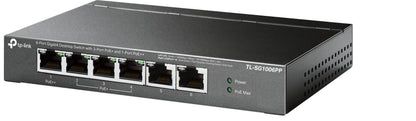 Conmutador TP-Link TL-SG1006PP | 6 Puertos Gigabit, 71.46W PoE