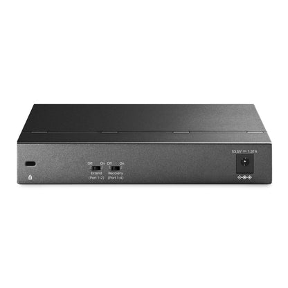 Conmutador TP-Link TL-SG1006PP | 6 Puertos Gigabit, 71.46W PoE