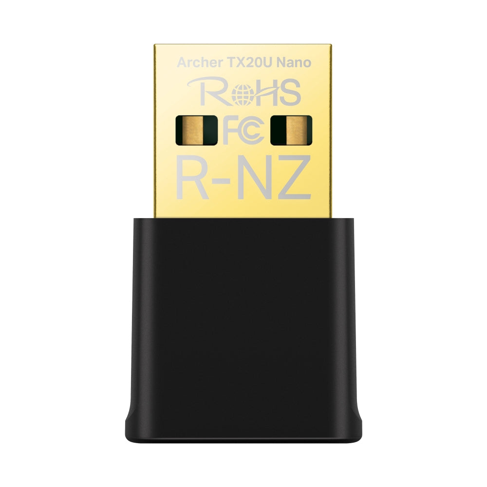 Adaptador Wi-Fi TP-Link Archer TX20U Nano | AX1800, Banda Dual
