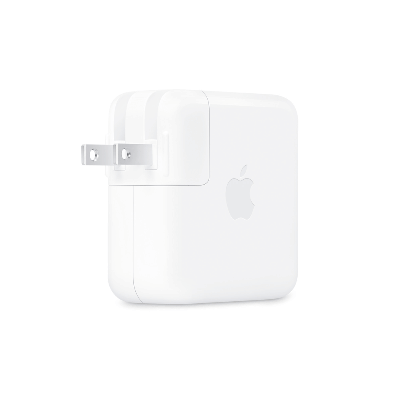Apple 70w Adaptador de Alimentación - Adaptador Universal - para Dispositivo USB Tipo C, Macbook Air, Macbook Pro, Macbook, Anteojos de Realidad Mixta, Airpod, Iphone