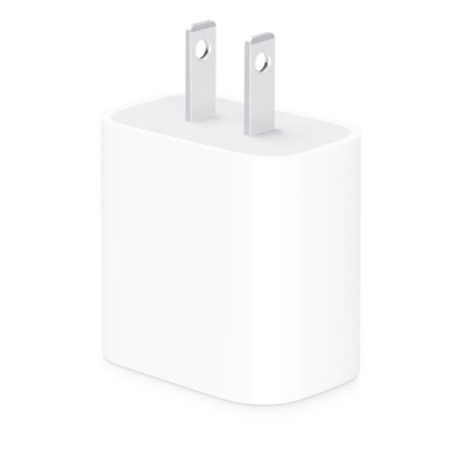 Apple 20w Adaptador de Alimentación - Adaptador Universal - para iPhone, iPad Pro, iPad Air, Dispositivo USB Tipo C, iPad, iPad Mini, Apple Watch, Altavoz Multimedia, AirPods