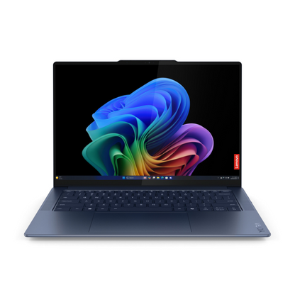 Portátil - Lenovo Yoga Slim 7 14q8x9 83ed003plm 36.8CM (14.5") Pantalla Táctil Copilot+ Pc - 3k - Qualcomm Snapdragon X Elite X1e-78-100 - 32GB - 1TB SSD - Español Teclado - Azul Cósmico - Qualcomm