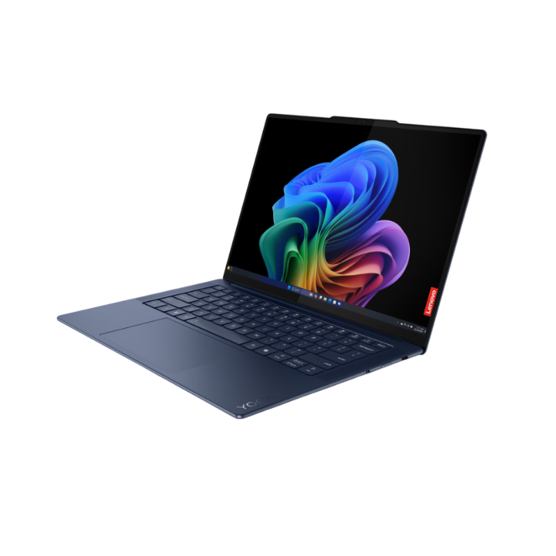 Portátil - Lenovo Yoga Slim 7 14q8x9 83ed003plm 36.8CM (14.5") Pantalla Táctil Copilot+ Pc - 3k - Qualcomm Snapdragon X Elite X1e-78-100 - 32GB - 1TB SSD - Español Teclado - Azul Cósmico - Qualcomm