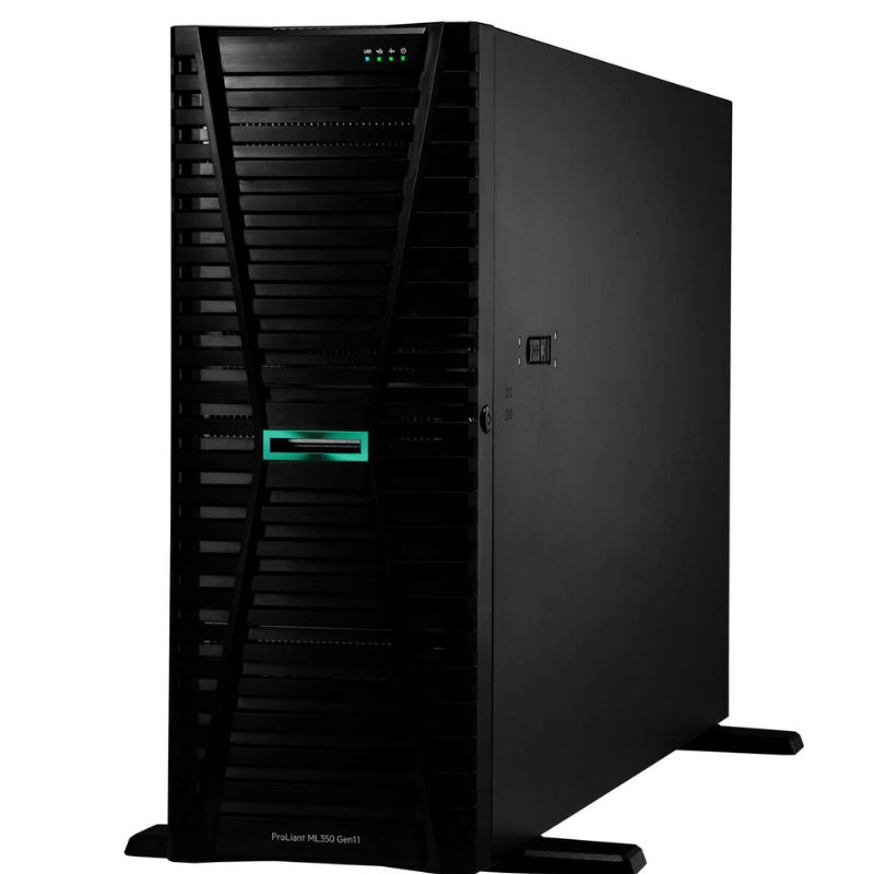 Hpe Smart Choice Proliant Ml350 Gen11 4410y 2 Ghz 12c 1p 64 GB-R 8 Sff MR408I-O SSD 2x960gb y Fuente Redundante 2x800w la