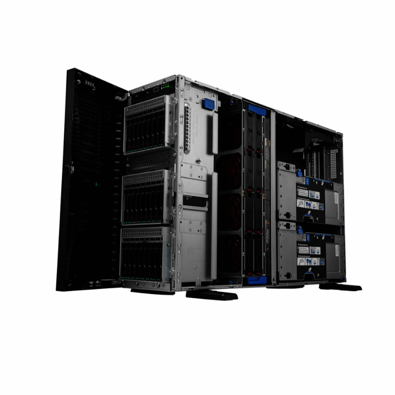 Hpe Smart Choice Proliant Ml350 Gen11 4410y 2 Ghz 12c 1p 64 GB-R 8 Sff MR408I-O SSD 2x960gb y Fuente Redundante 2x800w la