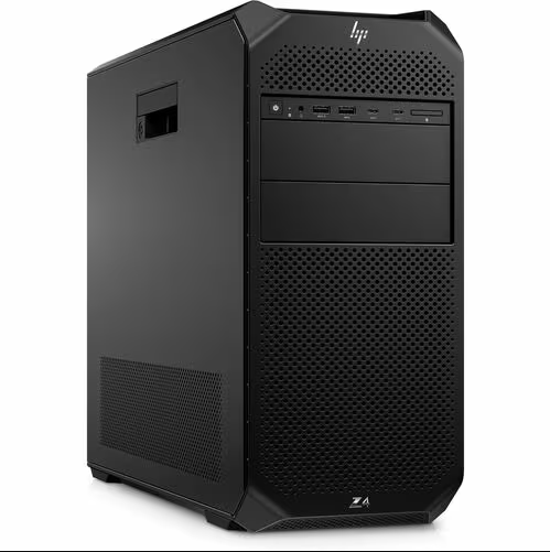 Workstation Hp Z4 Gen 5 Torre, Intel® Xeon® W3-2423 (hasta 4.0 Ghz con Turbo Boost, 6 Núcleos), RAM DDR5-4800 Mt/s de 32 Gb con Ecc (2 X 16 Gb), SSD Tlc M.2 Pcie® Gen4 Hp Z Turbo Drive de 1 Tb,