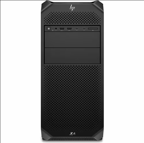 Workstation Hp Z4 Gen 5 Torre, Intel® Xeon® W3-2423 (hasta 4.0 Ghz con Turbo Boost, 6 Núcleos), RAM DDR5-4800 Mt/s de 32 Gb con Ecc (2 X 16 Gb), SSD Tlc M.2 Pcie® Gen4 Hp Z Turbo Drive de 1 Tb,