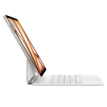 Estuche de Teclado/cubierta Apple Magic para 33CM (13") Tableta - Blanco - Voladizo