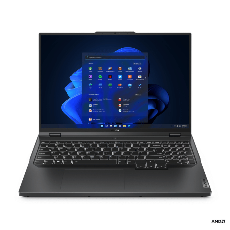 Laptop para Videojuegos - Lenovo Legion Pro 5 16arx8 82wm0047lm 40.6CM (16") - Wqxga - 240hz - Amd Ryzen 7 - 16GB - 512GB SSD - Español Teclado - Amd Chip - 2560 X 1600 - Windows 11 Home Single