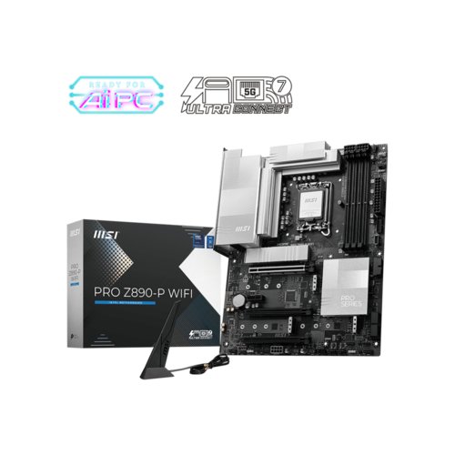 Tarjeta Madre MSI PRO Z890-P WIFI, ATX, LGA 1851, Intel Z890, 256GB DDR5, HDMI/DP para Intel
