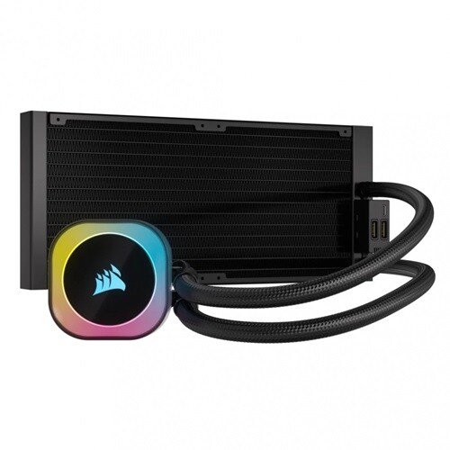 Enfriamiento Líquido Corsair CW-9061002-WW | 240mm, RGB Iluminación