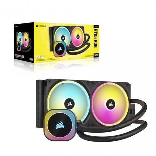 Enfriamiento Líquido Corsair CW-9061002-WW | 240mm, RGB Iluminación