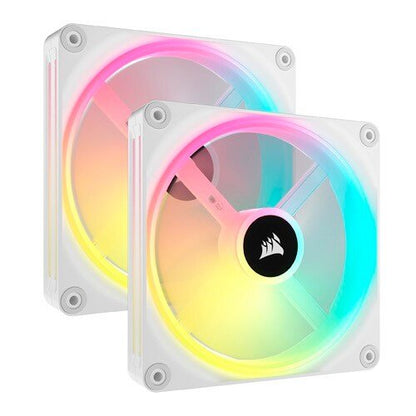 Ventiladores Corsair CO-9051008-WW | Kit 2 Pzs, Iluminación RGB