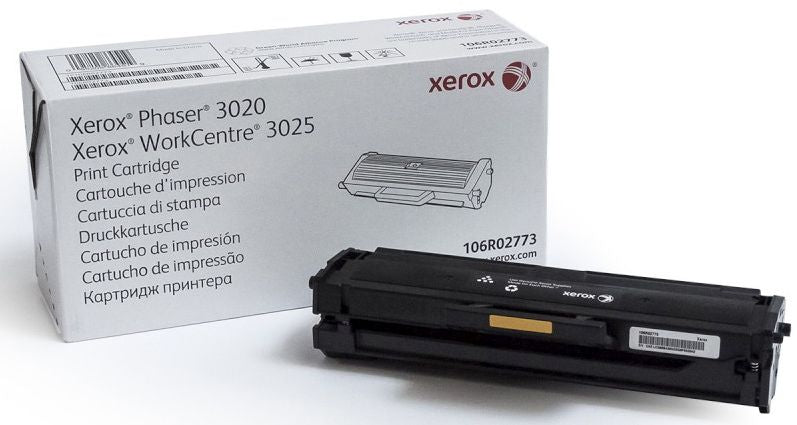 Cartucho de Tóner Xerox 106R03048 | Negro, Empaque Doble (2 Unidades)
