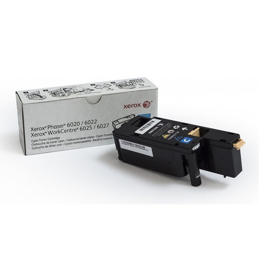 Cartucho de Tóner Xerox 106R02760 | Original, Azul Ciánico, 1000 Páginas