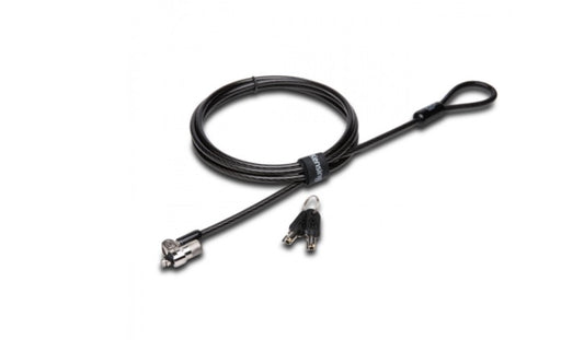 Kensington Microsaver 2.0 Cable de Bloqueo para Portátil - Conforme con Normas Taa - Negro - Acero Al Carbono - para Portátil
