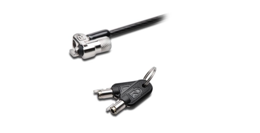 Kensington Microsaver 2.0 Cable de Bloqueo para Portátil - Conforme con Normas Taa - Negro - Acero Al Carbono - para Portátil