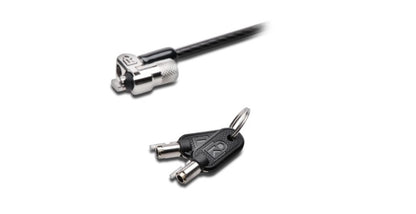 Kensington Microsaver 2.0 Cable de Bloqueo para Portátil - Conforme con Normas Taa - Negro - Acero Al Carbono - para Portátil