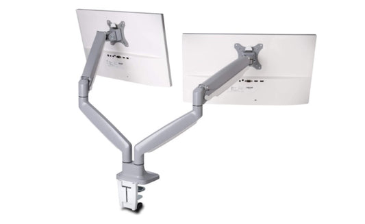 Brazo de Montaje para Monitor Kensington K55471WW | Altura Ajustable, Soporta 2 Pantallas hasta 17.96kg