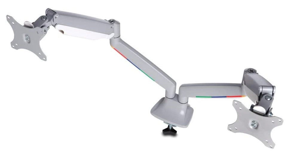 Brazo de Montaje para Monitor Kensington K55471WW | Altura Ajustable, Soporta 2 Pantallas hasta 17.96kg