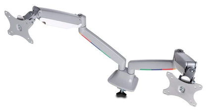 Brazo de Montaje para Monitor Kensington K55471WW | Altura Ajustable, Soporta 2 Pantallas hasta 17.96kg