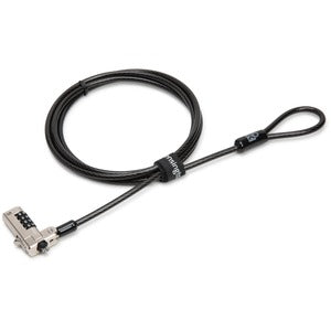 Cable de Bloqueo Kensington Slim N17 | Reiniciable, Acero Al Carbono