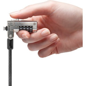 Cable de Bloqueo Kensington Slim N17 | Reiniciable, Acero Al Carbono