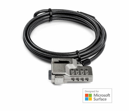 Cable de Bloqueo Kensington K68130WW | 1.80m, Cerradura de Combinación