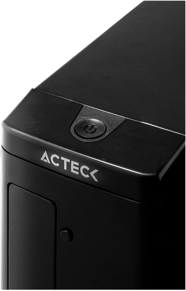 Gabinete Acteck Mini Torre Slim AC-929042 | Fuente SFX 500W, 2x USB 2.0