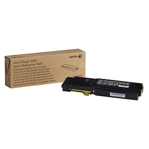 Cartucho de Tóner Xerox 106R02235 | Alto Rendimiento, 600 Páginas, Amarillo