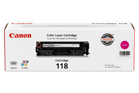 Toner Canon 118 M Magenta | Rendimiento de 2900 Páginas, Alta Calidad de Impresión