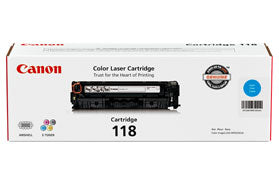 Toner Canon 118 C Cyan | Rendimiento de 2900 Páginas, Alta Calidad de Impresión