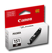 Cartucho de Tinta CLI-151 Bk Negro 30ml Rendimiento de 1645 Págs para Pixma Ix6810  / Ip7210